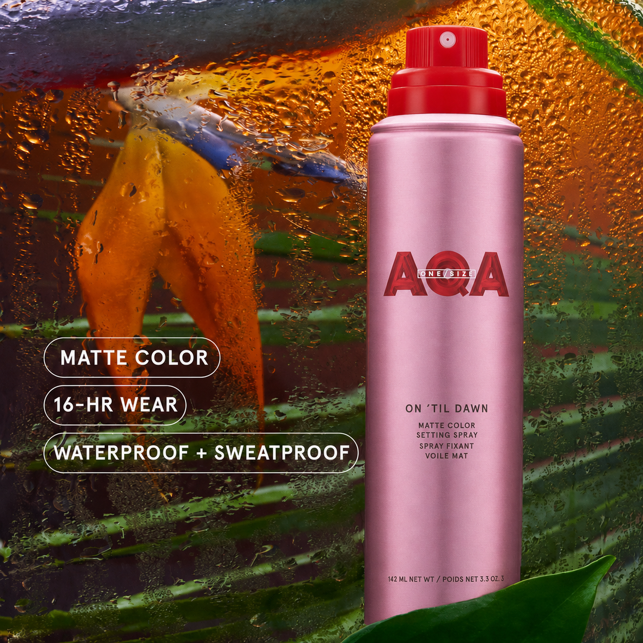 AQA On ’Til Dawn Matte Finish Waterproof Setting Spray