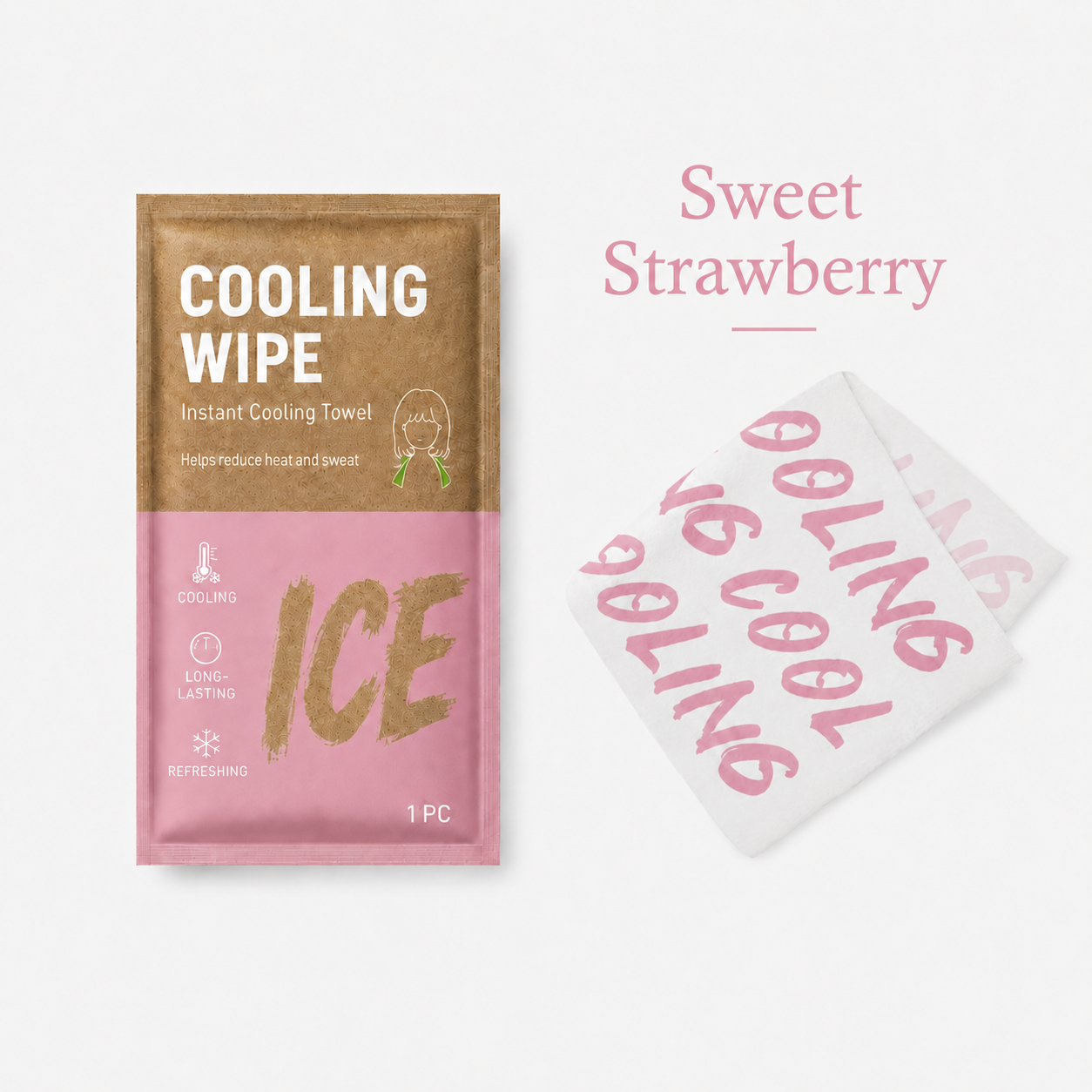 Instant Cooling Towel – Reusable Neck & Body Towel for Hot Weather