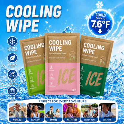 Instant Cooling Towel – Reusable Neck & Body Towel for Hot Weather