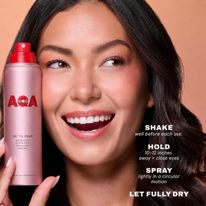AQA On ’Til Dawn Matte Finish Waterproof Setting Spray