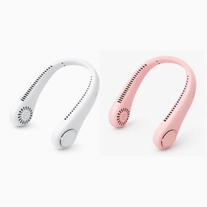 Hands-Free Portable Neck Fan – Lightweight Wearable Cooling for Summer Travel, Outdoor Activities & Everyday Comfort