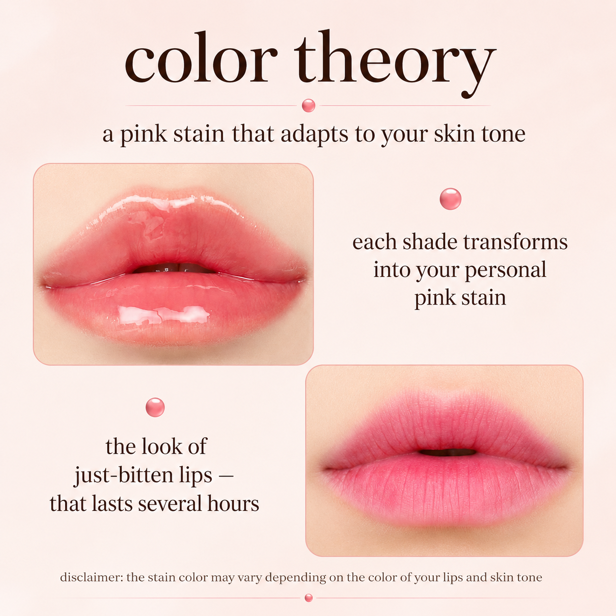 Skavix Apple Lip Oil + Stain – Hydrating Glossy Tint for Soft, Naturally Radiant Lips