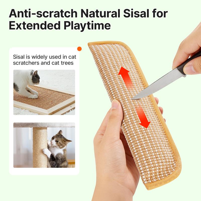 Catnip Kicker Toy for Cats Organic Catnip, Soft Sisal Chew & Scratcher for Indoor Cats & Kittens, Relieves Boredom & Stress