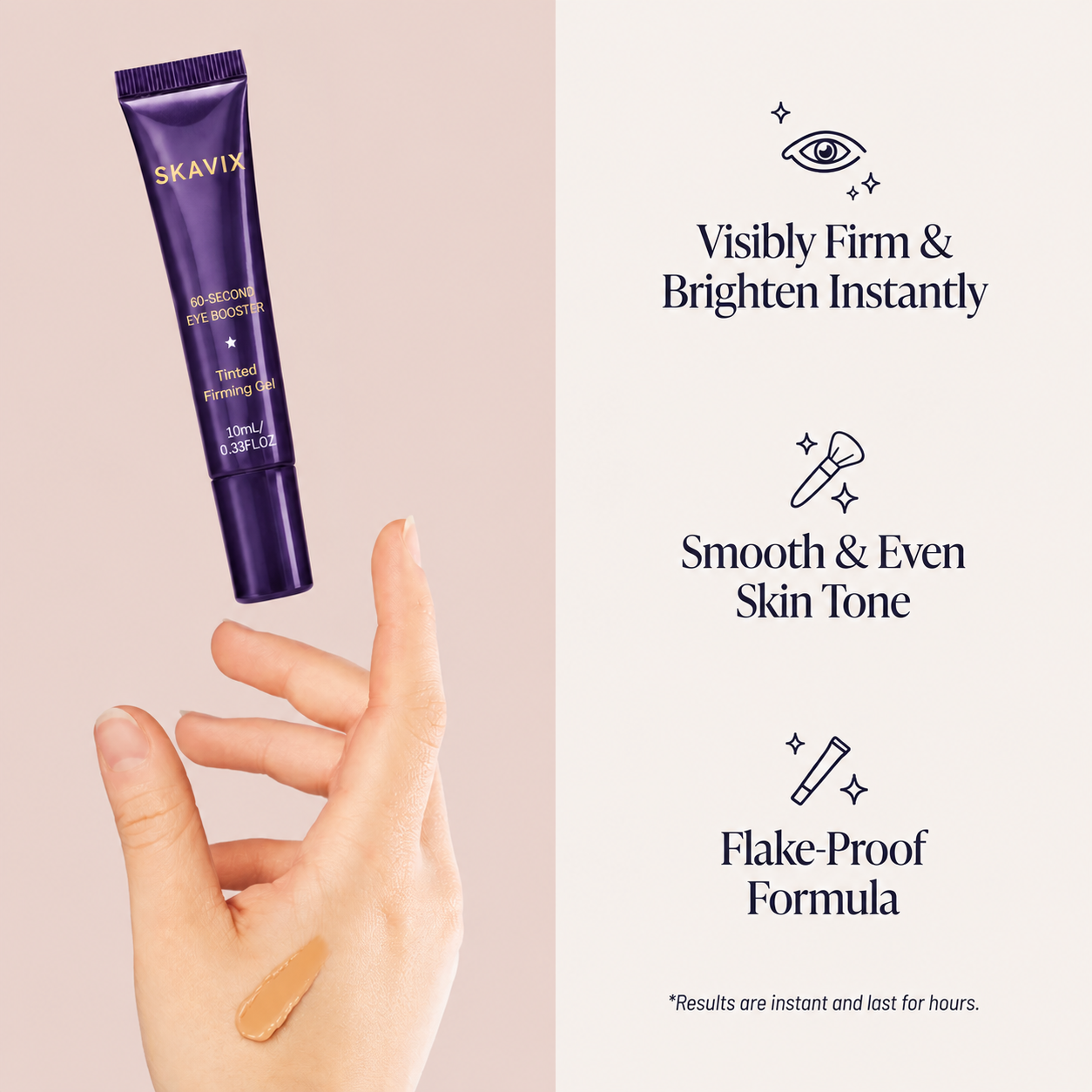 Skavix 60-Second Age-Defying Eye Gel – Brighter, Smoother-Looking Eyes