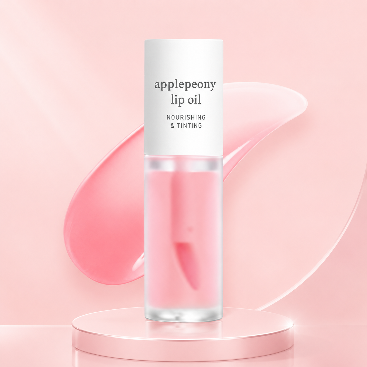 Skavix Apple Lip Oil + Stain – Hydrating Glossy Tint for Soft, Naturally Radiant Lips