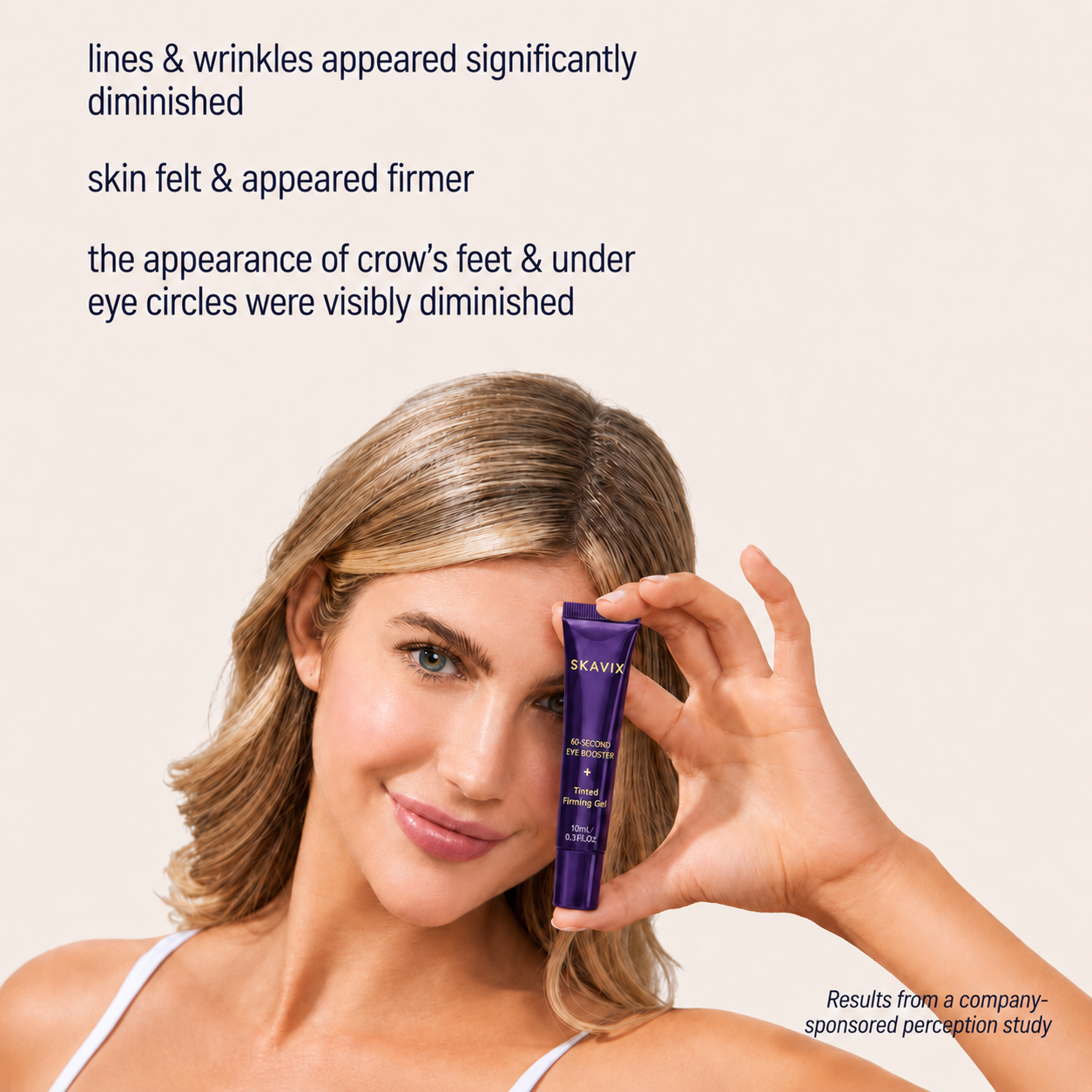 Skavix 60-Second Age-Defying Eye Gel – Brighter, Smoother-Looking Eyes