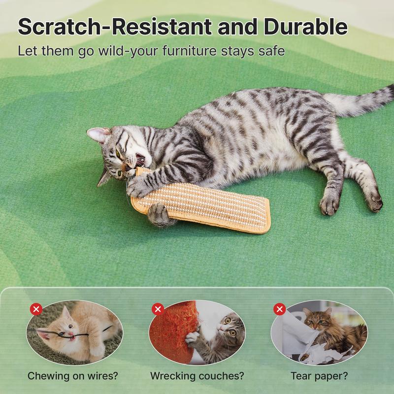 Catnip Kicker Toy for Cats Organic Catnip, Soft Sisal Chew & Scratcher for Indoor Cats & Kittens, Relieves Boredom & Stress