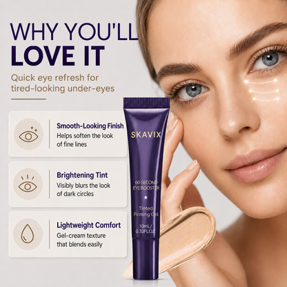 Skavix 60-Second Age-Defying Eye Gel – Brighter, Smoother-Looking Eyes